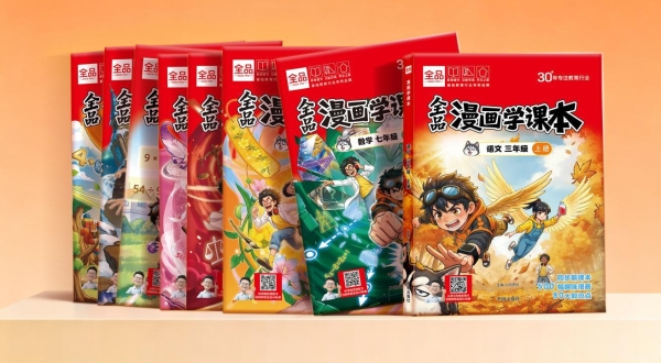 暑假“卷王”装备清单曝光！全品《漫画学课本》凭啥让小学家长疯狂？ 