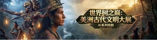 AI影像叙事赋能文博传播 百视通联合上海博物馆推出“世界树之巅：美洲古代文明大展”AI系列短剧
