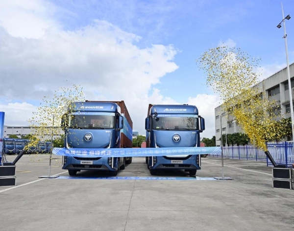 0.85kWh/km！欧曼银河9纯电重卡港口运输实测 降本增效双突破 
