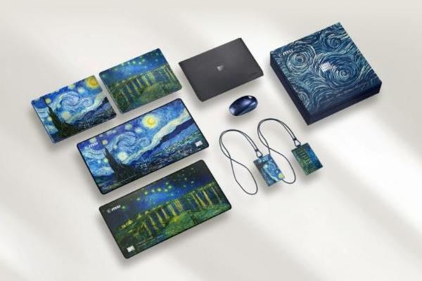 致敬经典：微星尊爵14 Flip AI+ 梵高限定版大师套装3期免息热卖中 