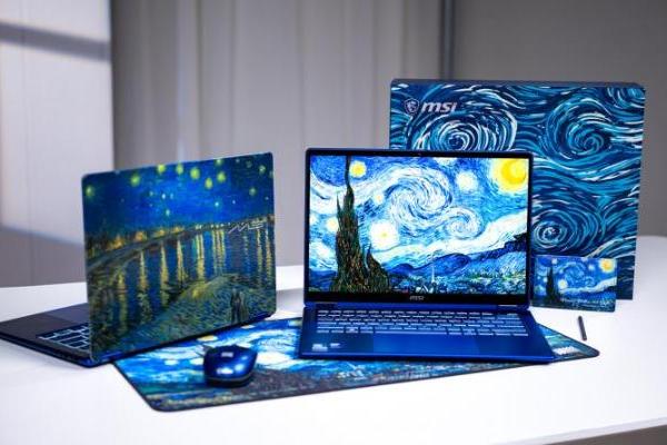 致敬经典：微星尊爵14 Flip AI+ 梵高限定版大师套装3期免息热卖中 