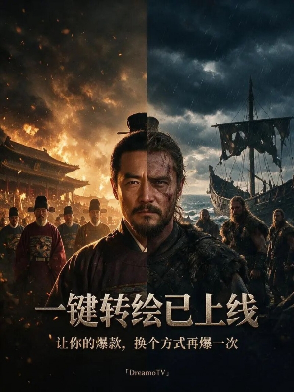 60亿美元海外短剧蓝海，为什么说AI转绘是下一个分水岭？ 