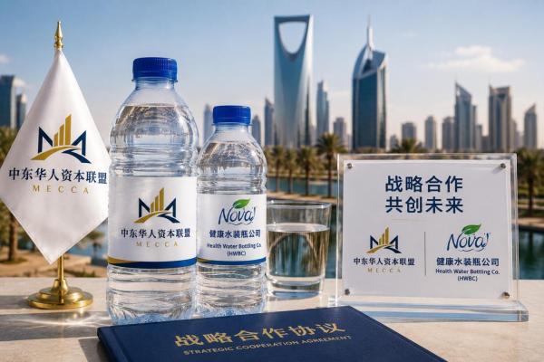 中东华人资本联盟携手沙特健康水装瓶公司，共推中东饮用水产业新发展 