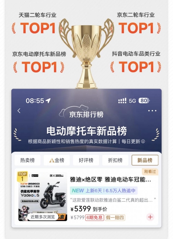 C位闪耀ChinaJoy！雅迪绝区零、三丽鸥联名款全平台爆单 