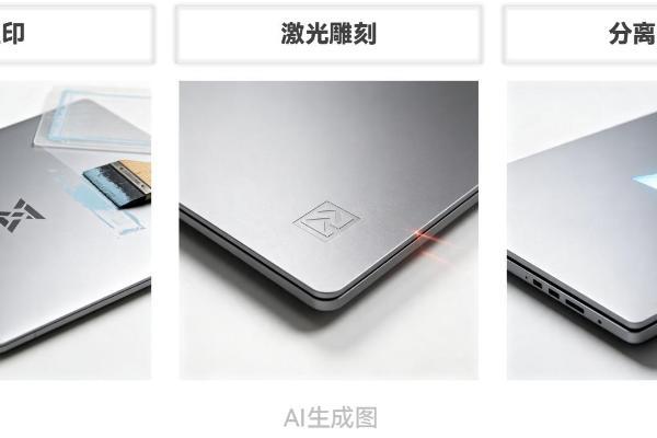 汇专超声炫彩加工赋能AI PC铝合金笔记本LOGO高端制造 