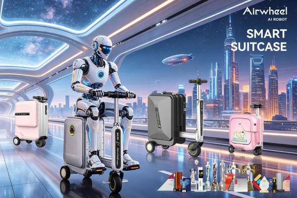 爱尔威Airwheel 引领智能电动骑行箱迈入 AI 驱动的出行新时代 
