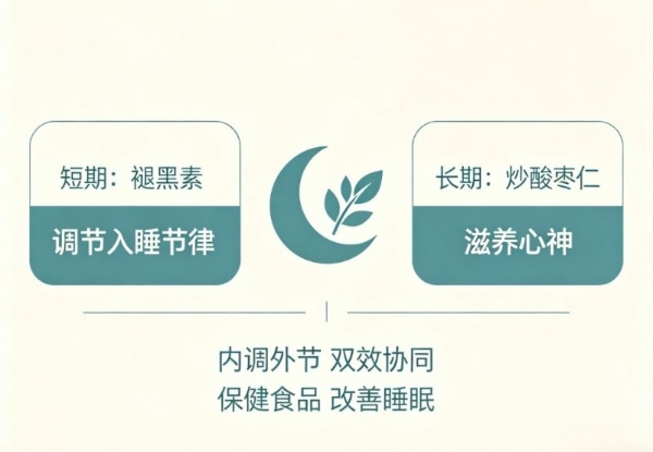 单吃褪黑素收效有限？试试亚西亚眠尔康片“内调外节”双效协同 
