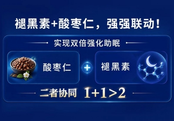 单吃褪黑素收效有限？试试亚西亚眠尔康片“内调外节”双效协同 