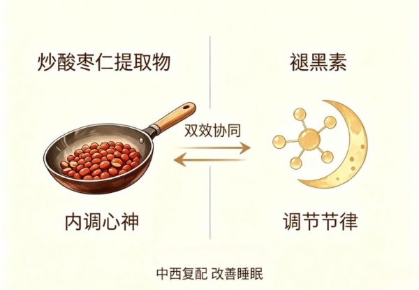 单吃褪黑素收效有限？试试亚西亚眠尔康片“内调外节”双效协同 