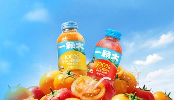 一颗大™出海北美再升级，100%NFC番茄汁上架美国多超市 