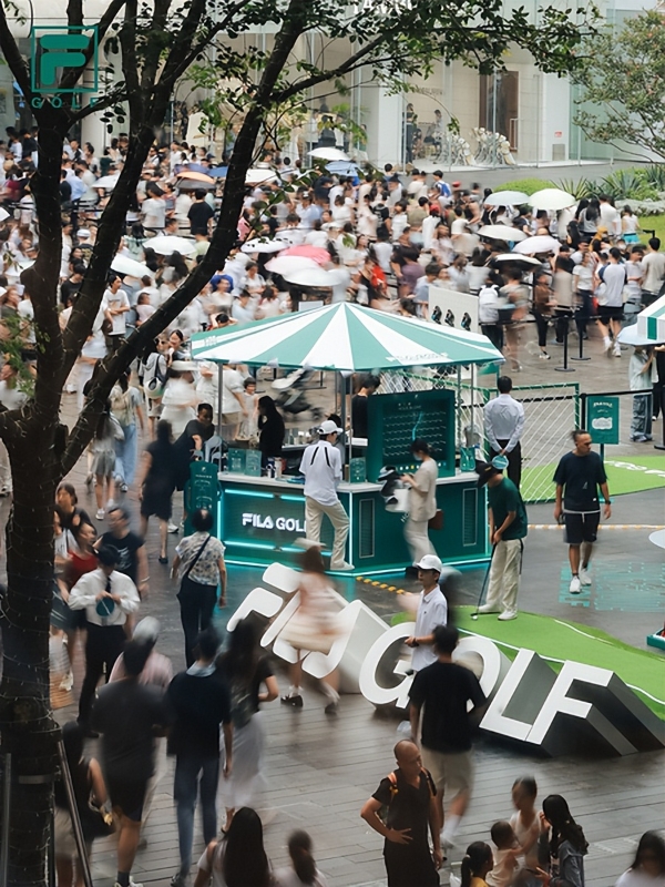 「圈」不住的野心：FILA GOLF 这次决定在城市CBD"种草" 