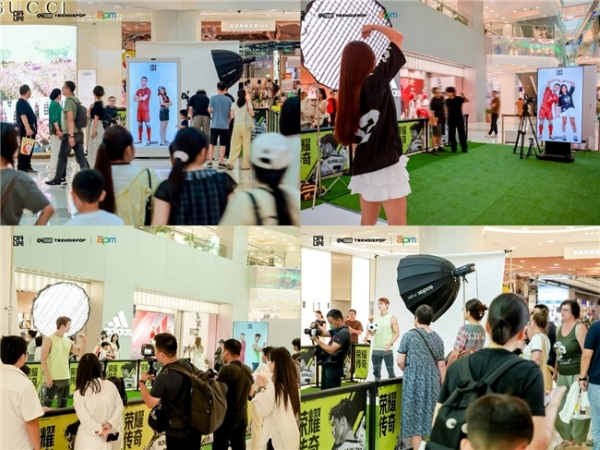 荣耀传奇·C罗主题限定快闪北京站 登陆北京apm，传奇永续燃动足坛热潮 