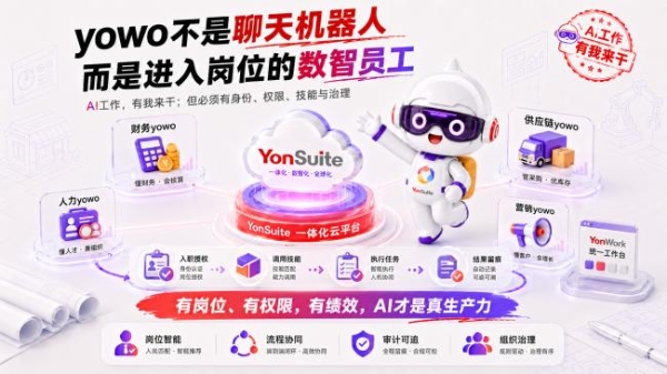2026中小企业ERP怎么选？当ERP拥有AI数智员工，首选标准已经变了 