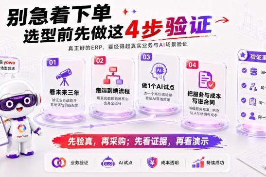 2026中小企业ERP怎么选？当ERP拥有AI数智员工，首选标准已经变了 