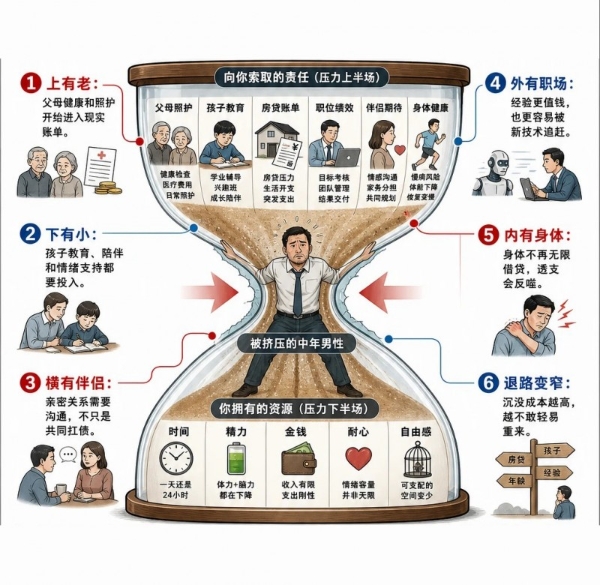 35岁后，他再也没敢请过一天假：别把中年男人的硬撑当成勋章 