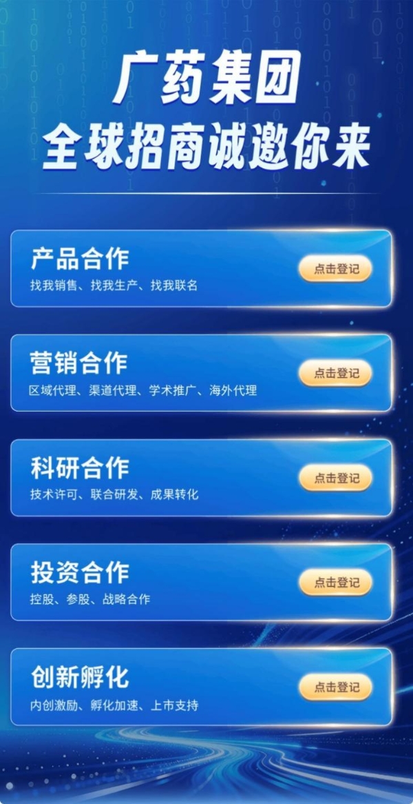 世界500强下场做孵化：广药集团全球合作伙伴招募启动 