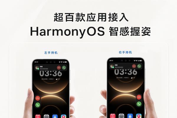 超百款应用接入HarmonyOS智感握姿！折叠机展开体验更进一步，单手输入文字更便捷 