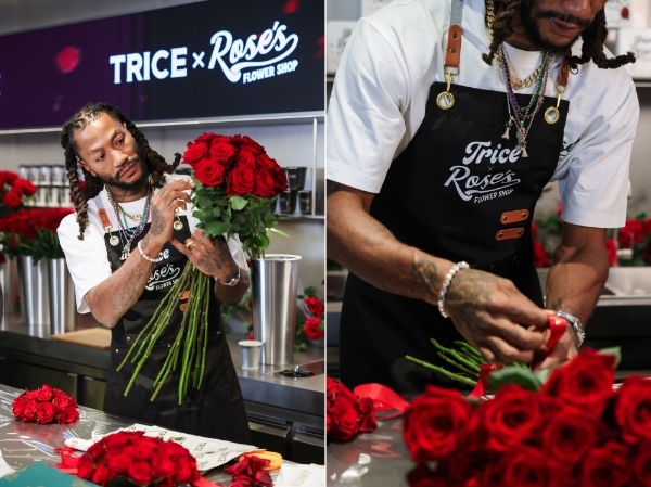TRICE 携手德里克·罗斯呈现Rose’s Flower Shop 中国首站七夕限时体验 