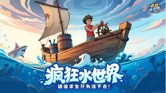 狂浪八月，陈小春掌舵！《疯狂水世界》首届狂浪节来袭，荒岛求生直播即将开启 