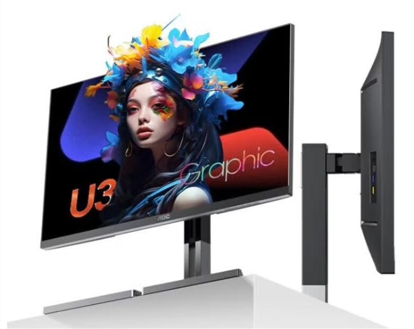 AOC K27U3创作设计旗舰显示器 以精准视界助力创作者突破想象边界 