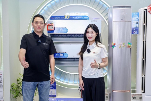 奥运冠军杨倩现场直呼太震撼！TCL小蓝翼AI健康空调黑科技颠覆认知 