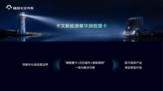 卡文星海、卡文乐福V7双星齐发，打造福田卡文高效运力矩阵 
