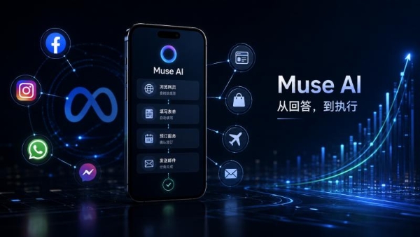 Meta暴涨11%，Muse为何点燃市场？BiyaPay行情观察AI投入能否变成业绩？ 