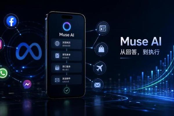 Meta暴涨11%，Muse为何点燃市场？BiyaPay行情观察AI投入能否变成业绩？ 