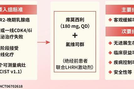 正大天晴库莫西利联合氟维司群在乳腺癌领域循证数据一览 