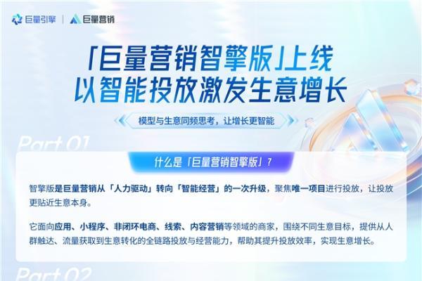 「巨量营销智擎版」上线，以智能投放激发生意增长 