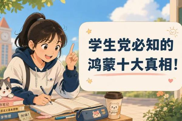 还在说“学生党不要买鸿蒙设备”？或许你该刷新一下认知了