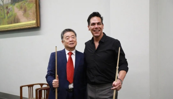 中式八球（Heyball）布里斯班奥运会冲刺路演在布里斯班市政厅顺利举行 
