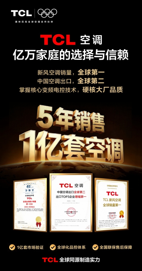 TCL空调光伏技术斩获IFA 2026创新大奖，以全产业链实力打开绿色制冷新空间 