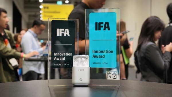 未来智能携viaim Rise亮相IFA 2026，AI智能体耳机斩获音频类创新大奖 