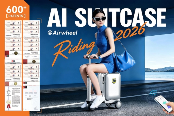 科技不止于炫技，爱尔威Airwheel智能电动AI登机行李箱让智能真正服务于出行 