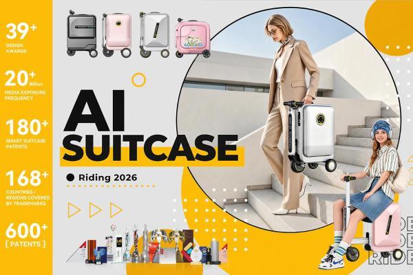 科技不止于炫技，爱尔威Airwheel智能电动AI登机行李箱让智能真正服务于出行 