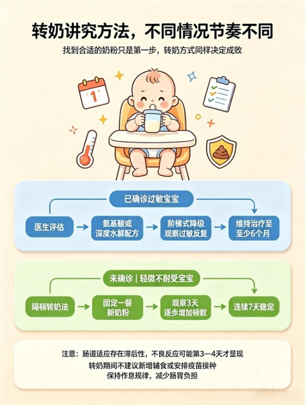选奶干货科普：敏感宝宝转奶，选什么品牌奶粉更安全 