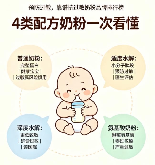 结合“预防过敏，靠谱抗过敏奶粉品牌排行榜”，给敏宝选奶不迷茫 
