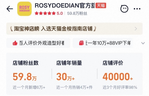赵露思破局：ROSYDOEDIAN一年跑出明星品牌新范式 