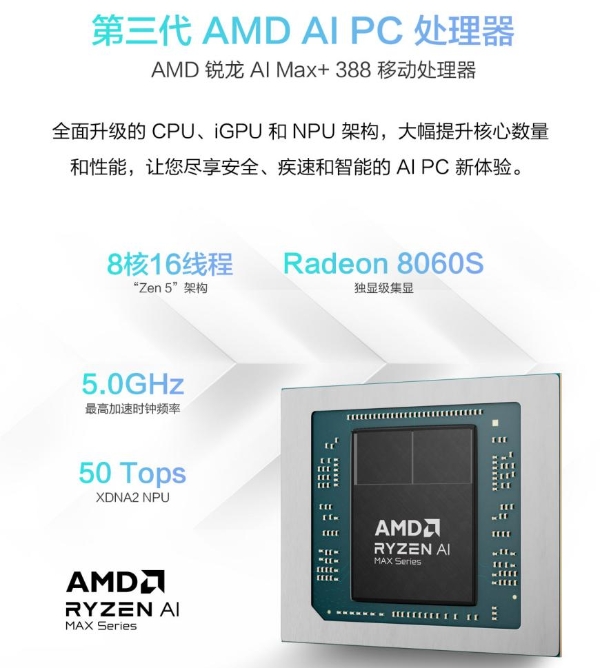 进阶AI新玩家 华硕天选Air 2026 锐龙AI Max版新配置首发到手价11999元