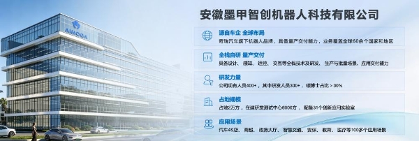 杭州墨迦智能科技正式成为奇瑞墨甲机器人全国合作伙伴 授牌仪式近日举行 