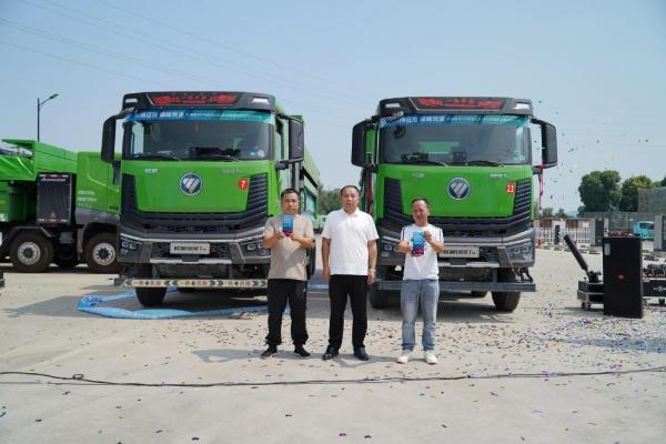 1.49kWh/km！欧曼银河TM纯电自卸车城建渣土运输 尽显高效低耗实力 