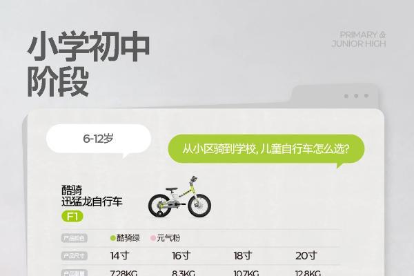 双11儿童骑行装备怎么选？酷骑0-12岁全龄矩阵一次看懂