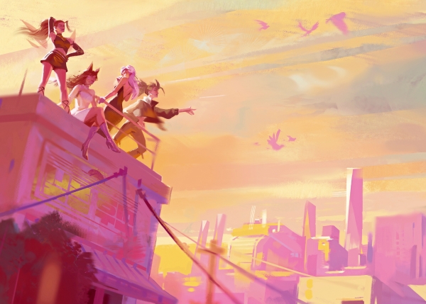 拳头游戏携手路易威登推出 K/DA “游记”《Tempo Point》 