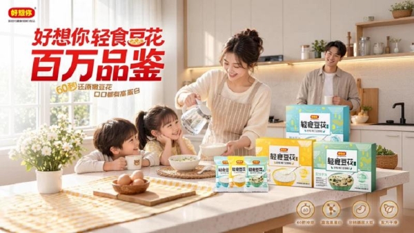 九九重阳暖敬老，好想你轻食豆花百万品鉴计划启幕 