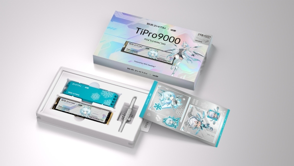 银翼霜甲 致在驰骋：致态TiPro9000固态硬盘×吹雪联名版正式开售！
