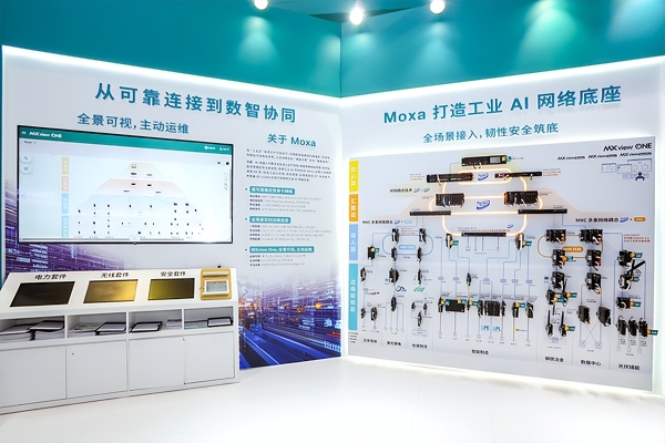 工博会圆满收官：Moxa 动态首秀"工业 AI 网络底座"，助力企业数智化转型