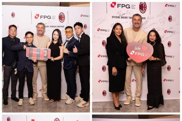 FPG平台携手AC米兰亮相迪拜合作发布会 Christian Panucci现身助阵