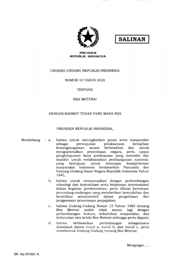 出海利好！法大大 Nota Sign 全球签上线印度尼西亚电子印花税（e-Meterai）能力