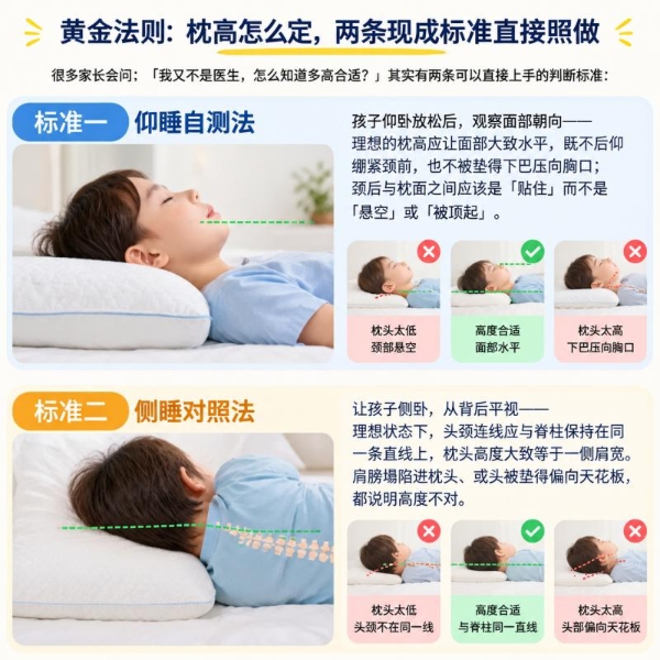 12-16岁青少年枕头怎么选好？从枕高、材质到避坑，一篇讲透